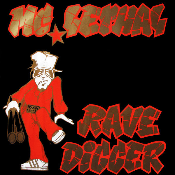 MC Lethal - Rave Digger (Remix) - Mint- (Vg+ cover) 12" Single Record 1992 Network UK Vinyl - Electronic / Hardcore / Breakbeat - Shuga Records