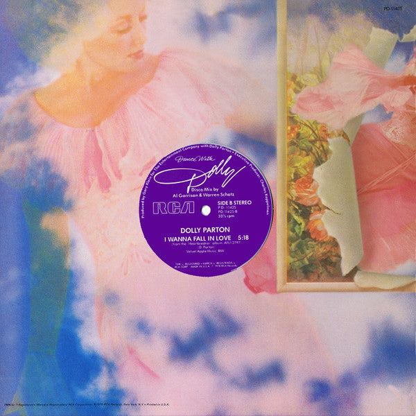 Dolly Parton – Dance With Dolly - Mint- 12" Single Record 1978 RCA USA Pink Vinyl - Disco - Shuga Records