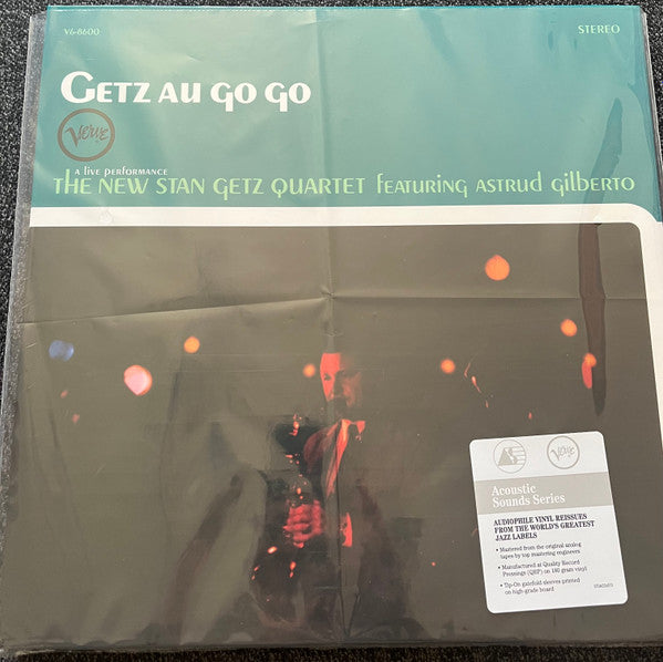 The New Stan Getz Quartet Featuring Astrud Gilbert - Getz Au Go Go (1964) - New LP Record 2025 Verve Acoustic Sounds Series 180 gram Vinyl - Jazz / Bossa Nova / Latin Jazz - Shuga Records