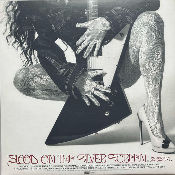 Sasami - Blood On The Silver Screen - New LP Record 2025 Domino Indie Exclusive Red Vinyl, Poster & Download - Indie Rock - Shuga Records