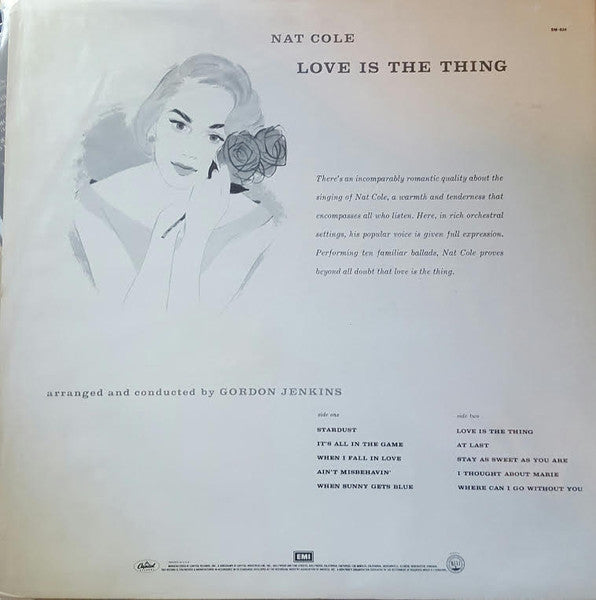 Nat "King" Cole - Love Is The Thing (1957) - Mint- LP Record Capitol Columbia House Club Edition Vinyl - Jazz / Vocal / Pop - Shuga Records