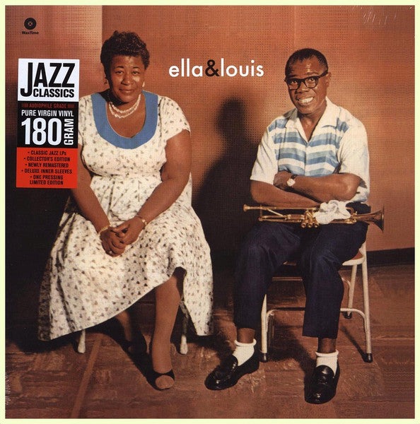 Ella Fitzgerald & Louis Armstrong - Ella & Louis (1956) - New LP Record 2010 WaxTime 180 gram Vinyl - Jazz / Swing - Shuga Records