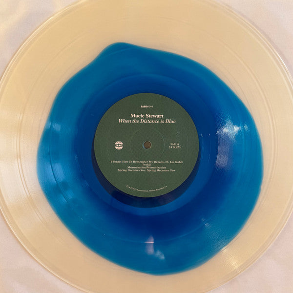 Macie Stewart - When The Distance Is Blue - New LP Record 2025 International Anthem Glacial Blue Vinyl - Chicago Jazz / Electronic / Classical - Shuga Records