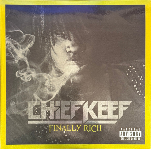 Chief Keef - Finally Rich (2012) - Mint- 2 LP Record 2025 Interscope Glory Boyz Club Edition Black, Gold & White Vinyl & Numbered - Hip Hop / Drill / Trap / Chicago - Shuga Records