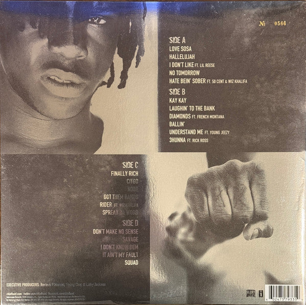 Chief Keef - Finally Rich (2012) - Mint- 2 LP Record 2025 Interscope Glory Boyz Club Edition Black, Gold & White Vinyl & Numbered - Hip Hop / Drill / Trap / Chicago - Shuga Records