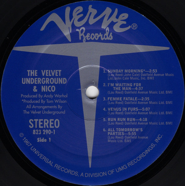 The Velvet Underground & Nico - The Velvet Underground & Nico (1967) - Mint- LP Record 2008 Verve 180 gram Vinyl & Andy Warhol Banana Sticker Cover - Psychedelic Rock / Art Rock / Avantgarde - Shuga Records