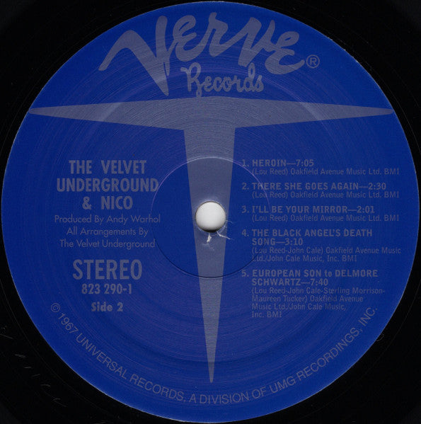 The Velvet Underground & Nico - The Velvet Underground & Nico (1967) - Mint- LP Record 2008 Verve 180 gram Vinyl & Andy Warhol Banana Sticker Cover - Psychedelic Rock / Art Rock / Avantgarde - Shuga Records