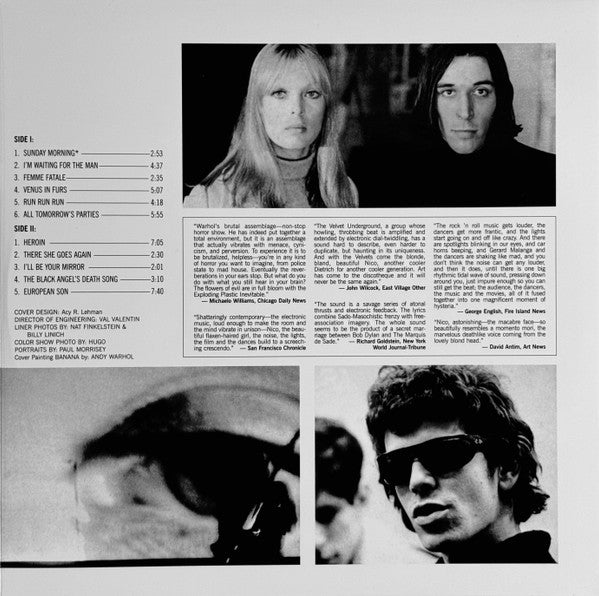 The Velvet Underground & Nico - The Velvet Underground & Nico (1967) - Mint- LP Record 2008 Verve 180 gram Vinyl & Andy Warhol Banana Sticker Cover - Psychedelic Rock / Art Rock / Avantgarde - Shuga Records