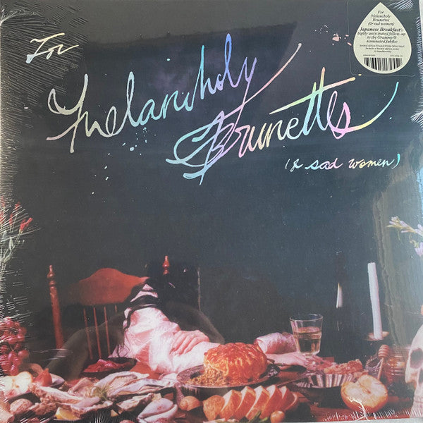 Japanese Breakfast - For Melancholy Brunettes (& Sad women) - Mint- LP Record 2025 Dead Oceans Frosted White Silver Vinyl & Poster - Indie Pop - Shuga Records