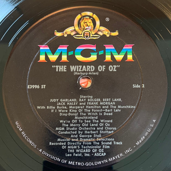 The Original Cast Album - The Wizard Of Oz (1956) - Mint (Opened to confirm press) LP Record 1959 MGM Mono USA Vinyl - Soundtrack - Shuga Records