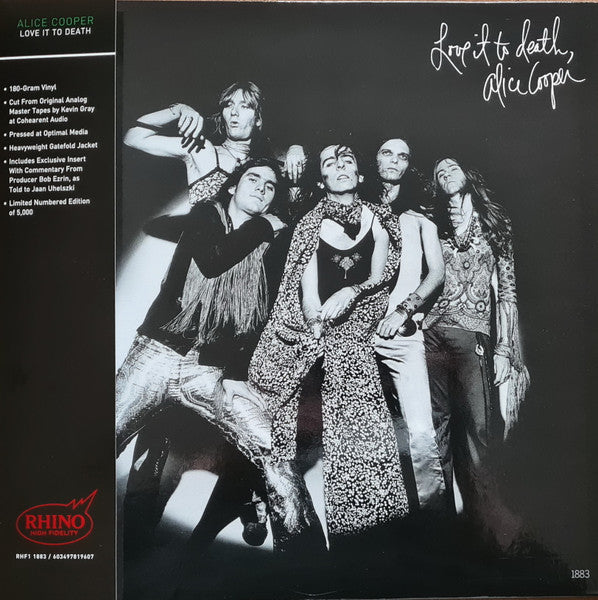 ALICE COOPER/LOVE IT TO DEATH【輸入盤】レコード ALICE COOPER/LOVE IT TO DEATH【輸入盤】レコード Amazon.co.jp