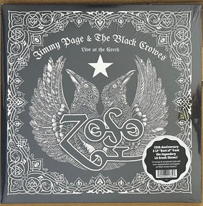 Jimmy Page & The Black Crowes - Live At The Greek (2000) - New 2 LP Record 2025 Orchard Vinyl - Blues Rock / Hard Rock - Shuga Records