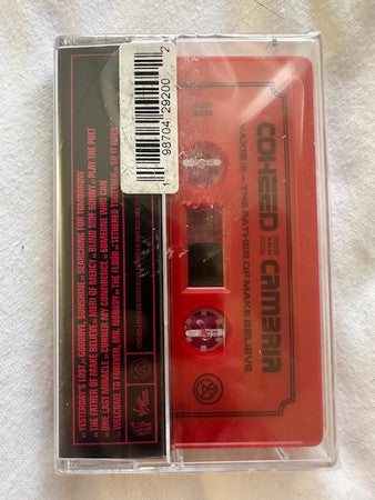 Signed Autographed - Coheed and Cambria - Vaxis III: The Father Of Make Believe - New Cassette 2025 Evil Ink Virgin Red Tape - Prog Rock - Shuga Records