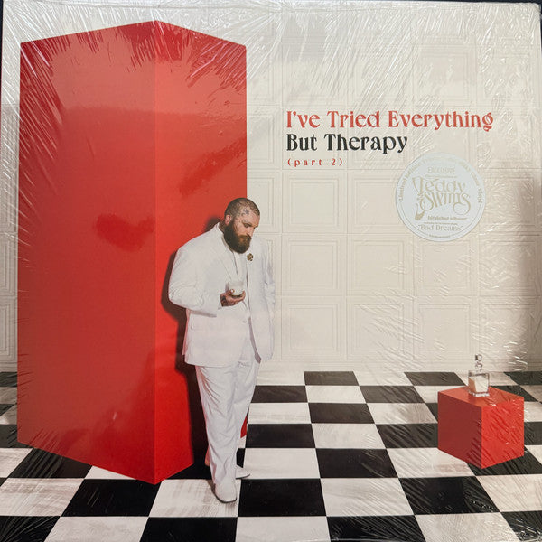 Teddy Swims - I've Tried Everything But Therapy (Part 2) - Mint- LP Record 2025 Warner Barnes & Noble Exclusive Translucent Milky Clear Vinyl & Insert - Soul / Pop / Funk - Shuga Records