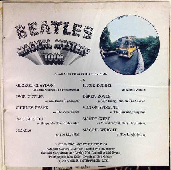 The Beatles - Magical Mystery Tour - VG+ LP Record 1967 Capitol USA Scranton Pressing Vinyl - Pop Rock / Psychedelic Rock - Shuga Records