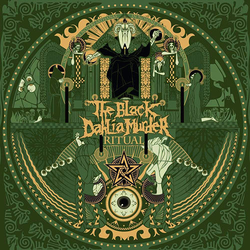 The Black Dahlia Murder - Ritual - Mint- (VG+ Cover) LP Record 2011 Metal FYE Exclusive Blade Gold Marble 180 gram Vinyl - Death Metal - Shuga Records
