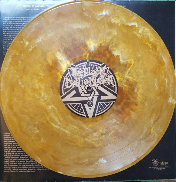 The Black Dahlia Murder - Ritual - Mint- (VG+ Cover) LP Record 2011 Metal FYE Exclusive Blade Gold Marble 180 gram Vinyl - Death Metal - Shuga Records