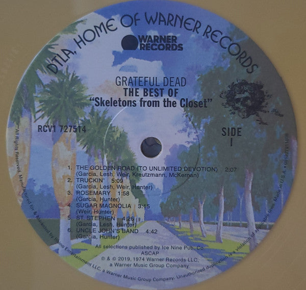 The Grateful Dead - The Best Of The Grateful Dead: Skeletons From The Closet (1973) - Mint- LP Record 2019 Warner Walmart Exclusive Sunshine Daydream Vinyl - Rock / Classic Rock / Folk Rock - Shuga Records