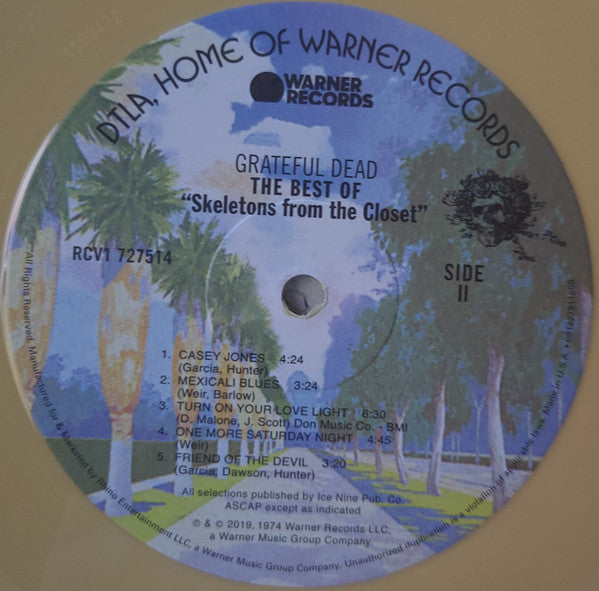 The Grateful Dead - The Best Of The Grateful Dead: Skeletons From The Closet (1973) - Mint- LP Record 2019 Warner Walmart Exclusive Sunshine Daydream Vinyl - Rock / Classic Rock / Folk Rock - Shuga Records