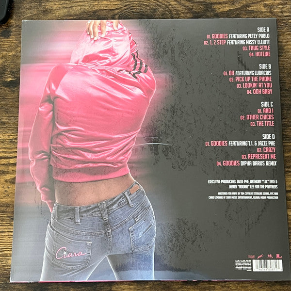 Ciara - Goodies (2004) - New 2 LP Record 2024 LaFace Sho 'Nuff Music Hot Pink Vinyl - R&B / Crunk - Shuga Records