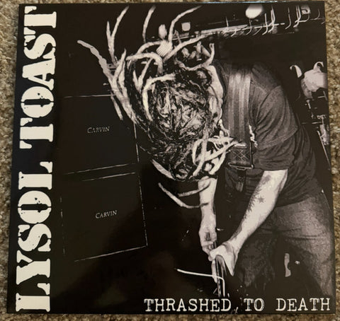 Lysol Toast - Thrashed To Death - New LP Record 2024 Sacrametal USA Red Vinyl - Metal / Crossover Thrash - Shuga Records