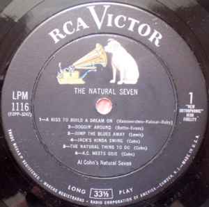 Al Cohn's Natural Seven - The Natural Seven - VG+ LP Record 1955 RCA Victor USA Mono Vinyl - Cool Jazz / Bop - Shuga Records