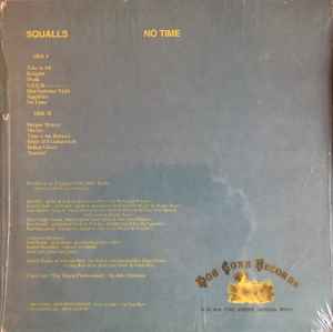 The Squalls - No Time - VG+ LP Record 1988 Dog Gone USA Vinyl - Alternative Rock / Jangle Pop - Shuga Records
