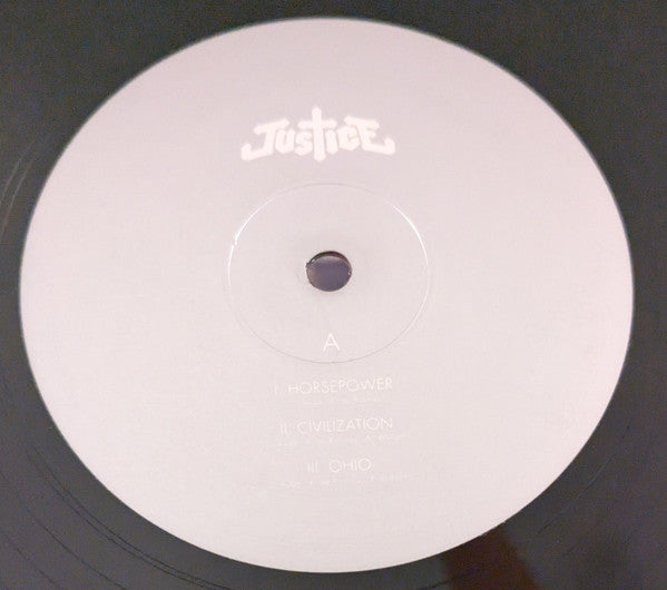 Justice - Audio, Video, Disco. (2011) - Mint- 2 LP Record 2022 Because Music France Vinyl - House / Electro/ Indie Rock - Shuga Records
