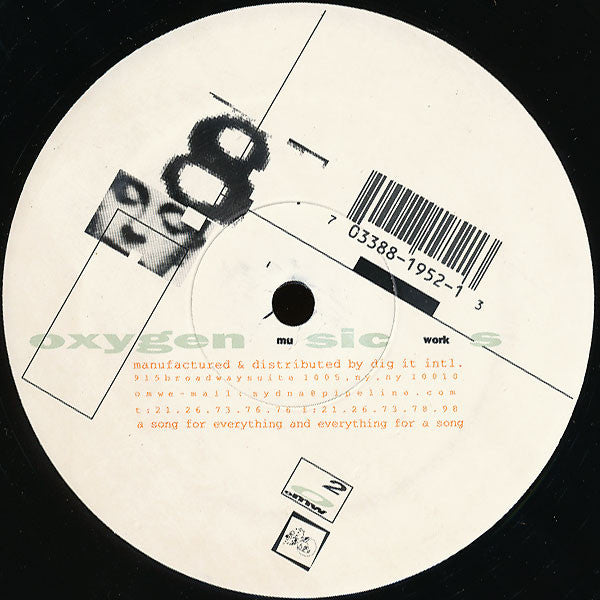 Height 611 / Stoned Hungry / Daniel Wang Feat DJ Tyree Vance - Raw Oxygen Vol.4: Brutal Fairytales - VG+ 12" EP Record 1995 Oxygen Music Works USA Vinyl - House / Trance / Ambient / Downtempo - Shuga Records