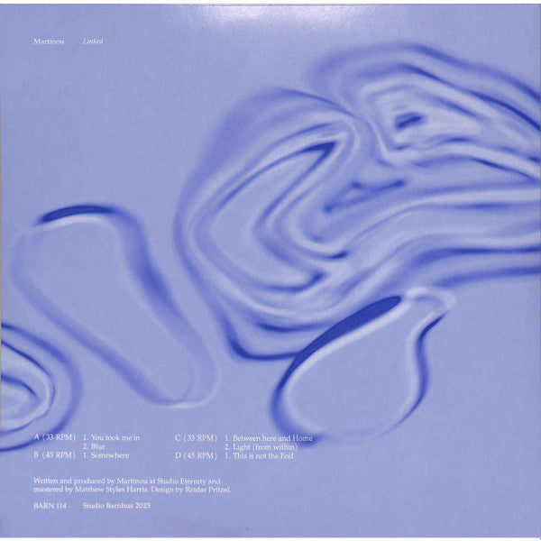 martinou - Linked - New 2 LP Record 2025 Studio Barnhus Sweden Vinyl - House / Techno / Minimal / Ambient - Shuga Records