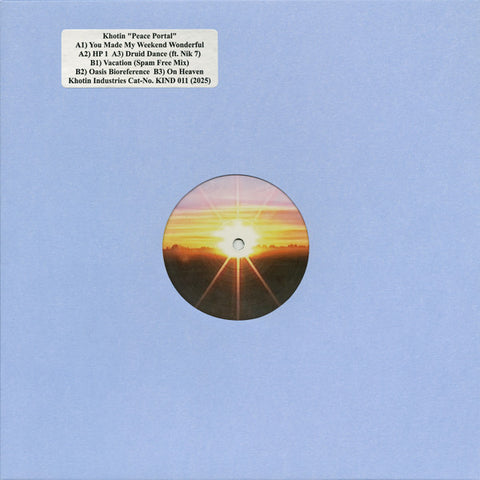 Khotin ‎- Peace Portal - New EP Record 2025 Khotin Industries Canada Vinyl - Downtempo / Ambient