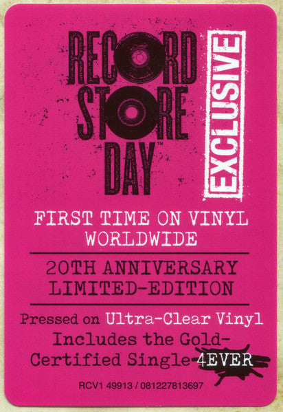 The Veronicas - The Secret Life Of... (2005) - New LP Record Store Day 2025 Sire Rhino RSD Clear Vinyl - Pop Rock