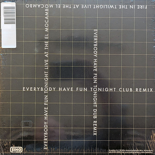 Wang Chung - Everybody Have Fun Tonight - New 12" Single Record Store Day 2025 SING Orange Vinyl, Poster & Signed Photo Card/COA - Pop Rock / Synth-Pop - Shuga Records