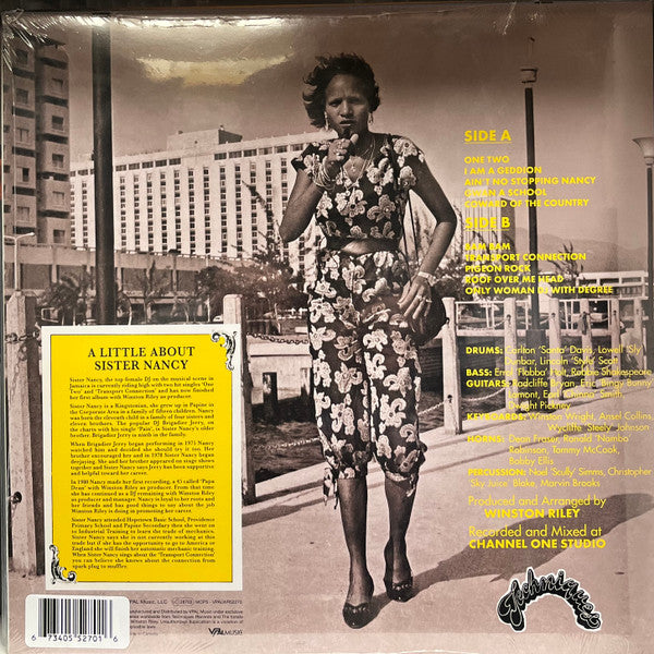 Sister Nancy - One, Two (1982) - New LP Record Store Day 2025 VPAL / Technques Blue Vinyl - Reggae / Dancehall / Toasting - Shuga Records