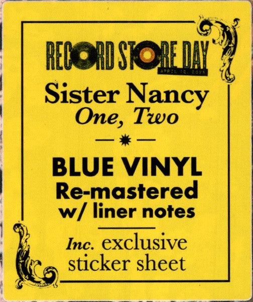 Sister Nancy - One, Two (1982) - New LP Record Store Day 2025 VPAL / Technques Blue Vinyl - Reggae / Dancehall / Toasting - Shuga Records