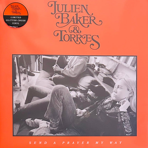Julien Baker & Torres - Send A Prayer My Way - Mint- LP Record 2025 Matador Glitter Crush Orange Vinyl - Indie Rock / Folk Rock - Shuga Records