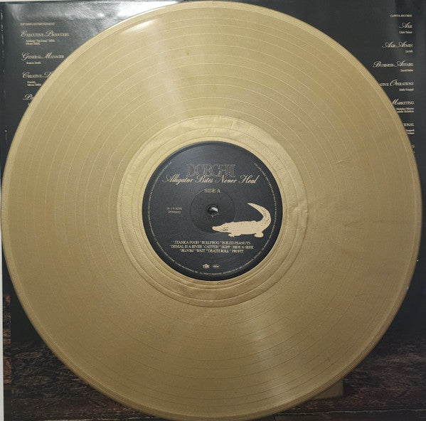 Doechii - Alligator Bites Never Heal - Mint- LP Record 2024 Top Dawg Target Exclusive Gold Vinyl & Poster - Hip Hop - Shuga Records