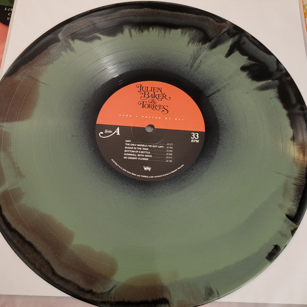 Julien Baker & Torres - Send A Prayer My Way - Mint- LP Record 2025 Matador Magnolia Record Club Exclusive Camo Vinyl - Indie Rock / Folk Rock - Shuga Records