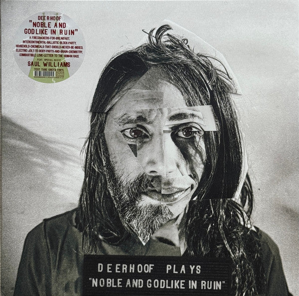 Deerhoof - Noble and Godlike in Ruin - New LP Record 2025 Joyful Noise Test Tube Green Vinyl - Indie Pop / Noise Rock - Shuga Records