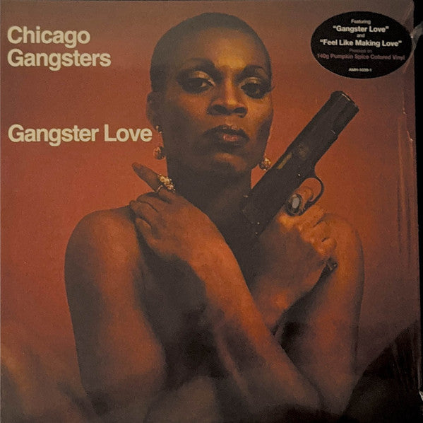 Chicago Gangsters - Gangster Love (1976) - Mint- LP Record 2025 Amherst USA Pumpkin Spice Vinyl - Funk / Soul - Shuga Records