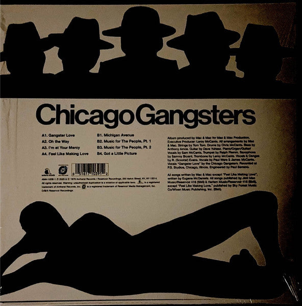 Chicago Gangsters - Gangster Love (1976) - Mint- LP Record 2025 Amherst USA Pumpkin Spice Vinyl - Funk / Soul - Shuga Records
