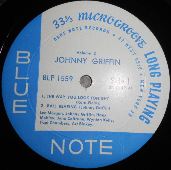Johnny Griffin – A Blowing Session - Near Mint LP Record 1957 Blue Note USA Mono Original Vinyl - Jazz / Hard Bop