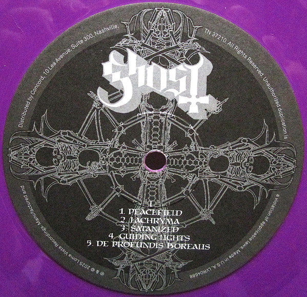 Ghost - Skeletá - New LP Record 2025 Loma Vista Barnes & Noble Exclusive Orchid Vinyl & Papa & Overlay - Doom Metal / Heavy Metal - Shuga Records