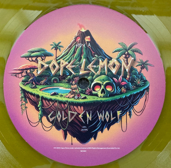 Dope Lemon - Golden Wolf - New LP Record 2025 BMG Gold Marble Vinyl - Psychedelic Rock - Shuga Records