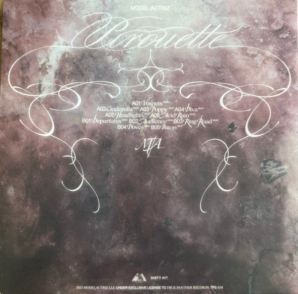 Signed Autographed - Model/Actriz - Pirouette - New LP Record 2025 Dirty Hit Sounds Ballet Pink Vinyl - Noise Rock / EBM / Experimental - Shuga Records