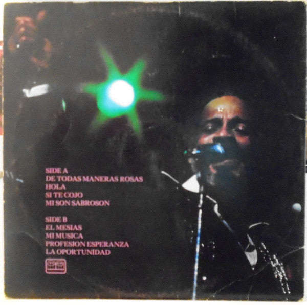 Ismael Rivera Y Sus Cachimbos - De Todas Maneras Rosas - VG+ LP Record 1977 Tico USA Original Vinyl - Latin / Salsa / Bomba - Shuga Records