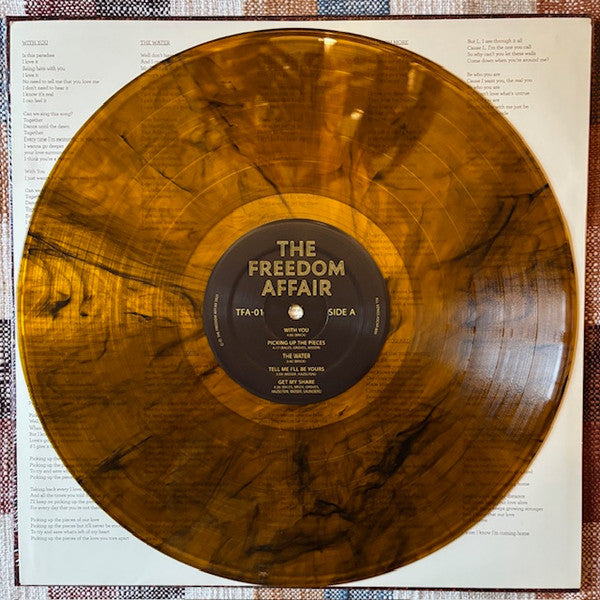 The Freedom Affair - The Freedom Affair - New LP Record 2025 Colemine Gold Swirl Vinyl - Funk / Soul - Shuga Records