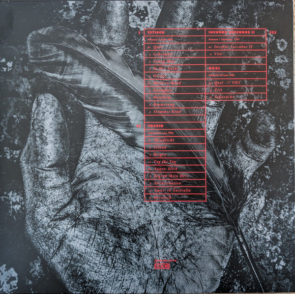Xmal Deutschland - Gift: The 4AD Years - New 3 LP Record Box Set 2025 4AD Transparent Red Vinyl - Post-Punk / Goth Rock - Shuga Records