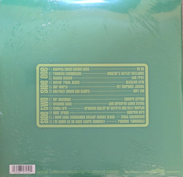 Various - The Muppets - The Green Album (2011) - Mint- LP Record 2025 Walt Disney Green Vinyl - Alternative Rock