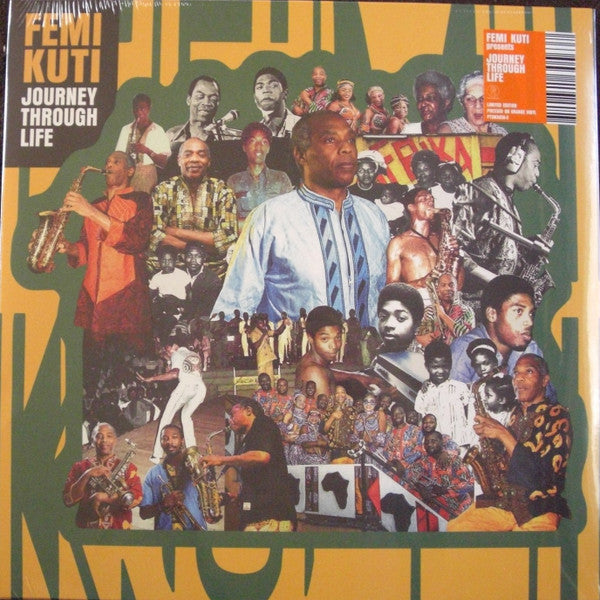 Femi Kuti - Journey Through Life - Mint- LP Record 2025 Partisan Orange Vinyl - African